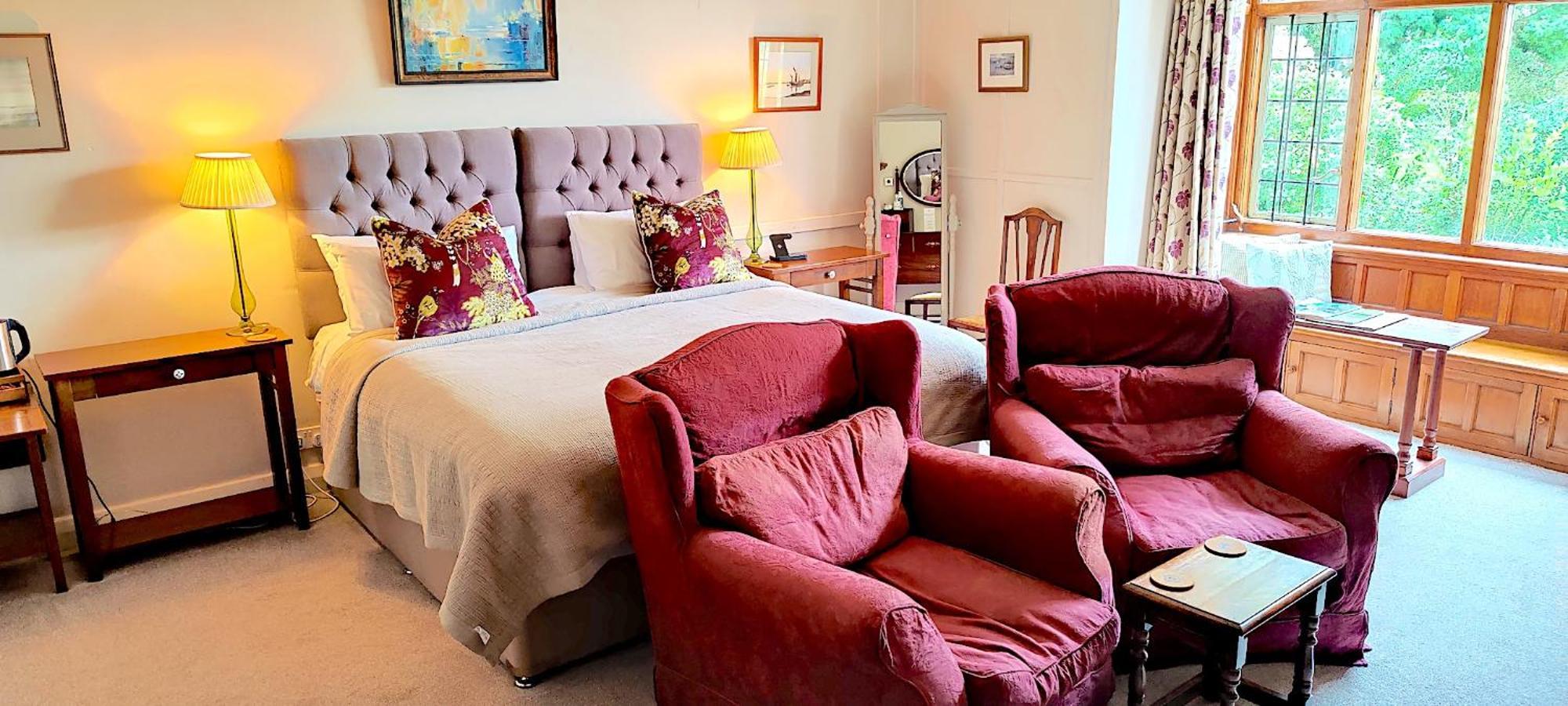Luxury Bed And Breakfast At Bossington Hall In Exmoor, Somerset Porlock Exterior foto